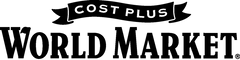 Cost Plus World Market logo in black and white