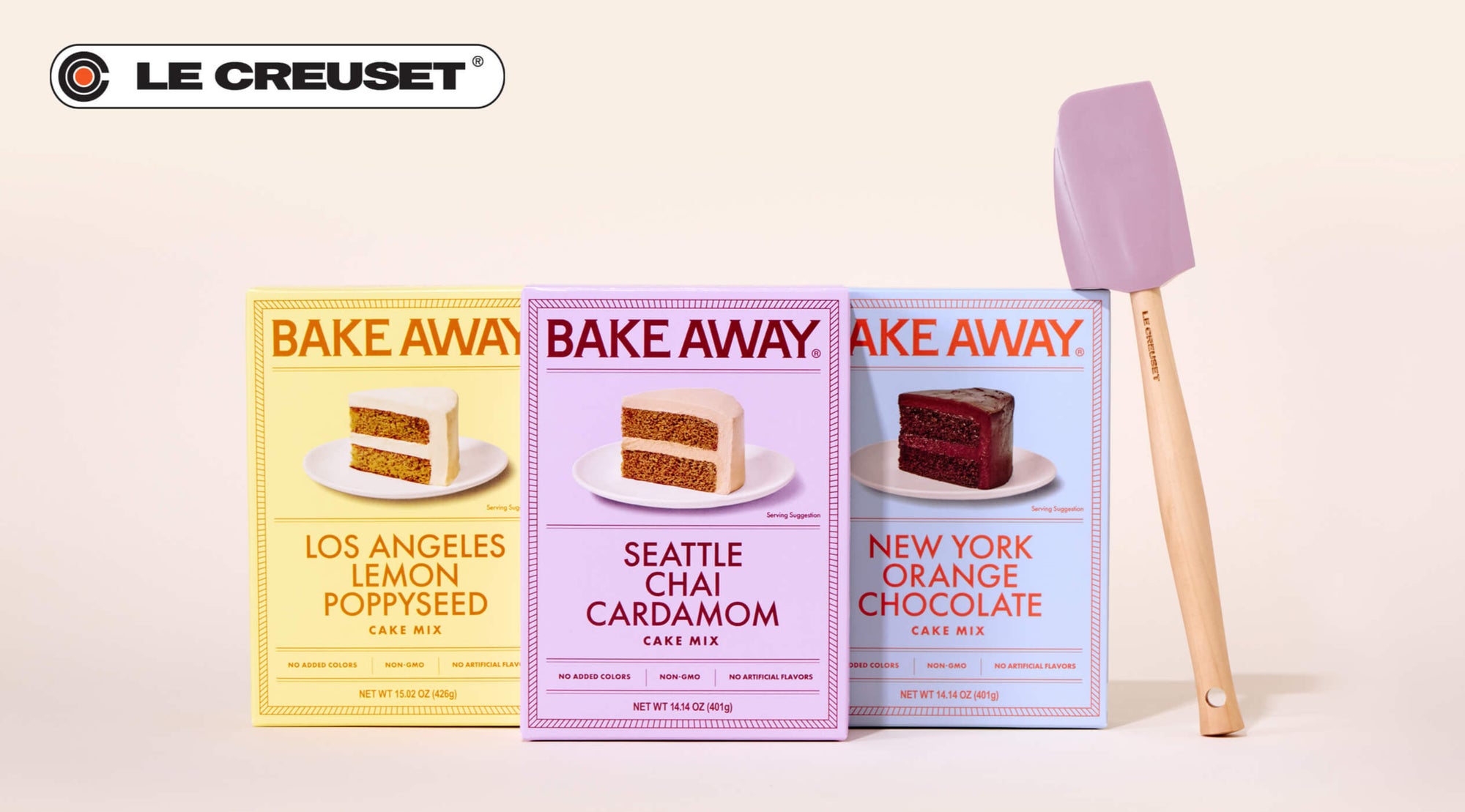 Three Pack With Le Creuset Spatula